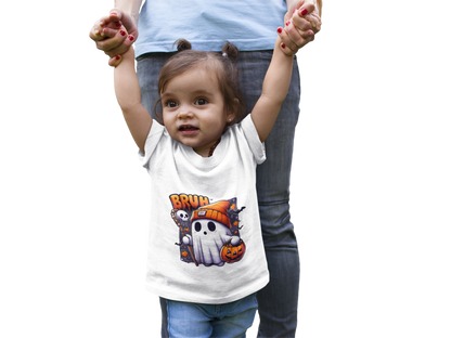 👻 Spook Up Your Kid’s Style with the Bruh Ghost Tee! 👻